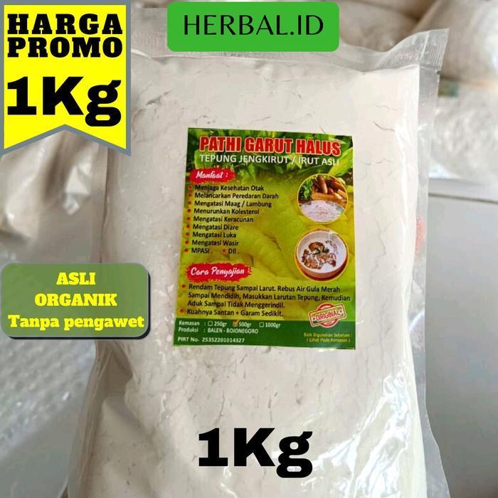 tepung garut 1000gr / pati garut / arrowroot / arrowroot powder / tepung garut / tepung pati irut / 