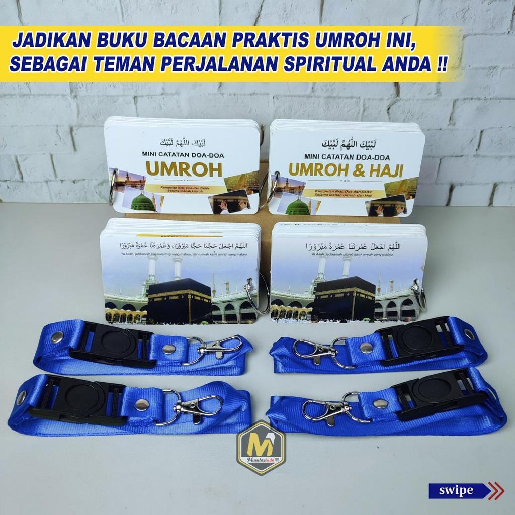 MUMTAZINDO -  Buku Bacaan Umrah Praktis | Catatan Mini Umrah Ringkas | Buku Panduan Umrah | Buku Doa
