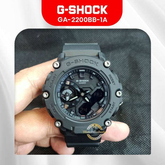 PROMO Casio G-Shock GA-2200BB-1A/GA-2200BB-1A/GA-2200BB Original Murah