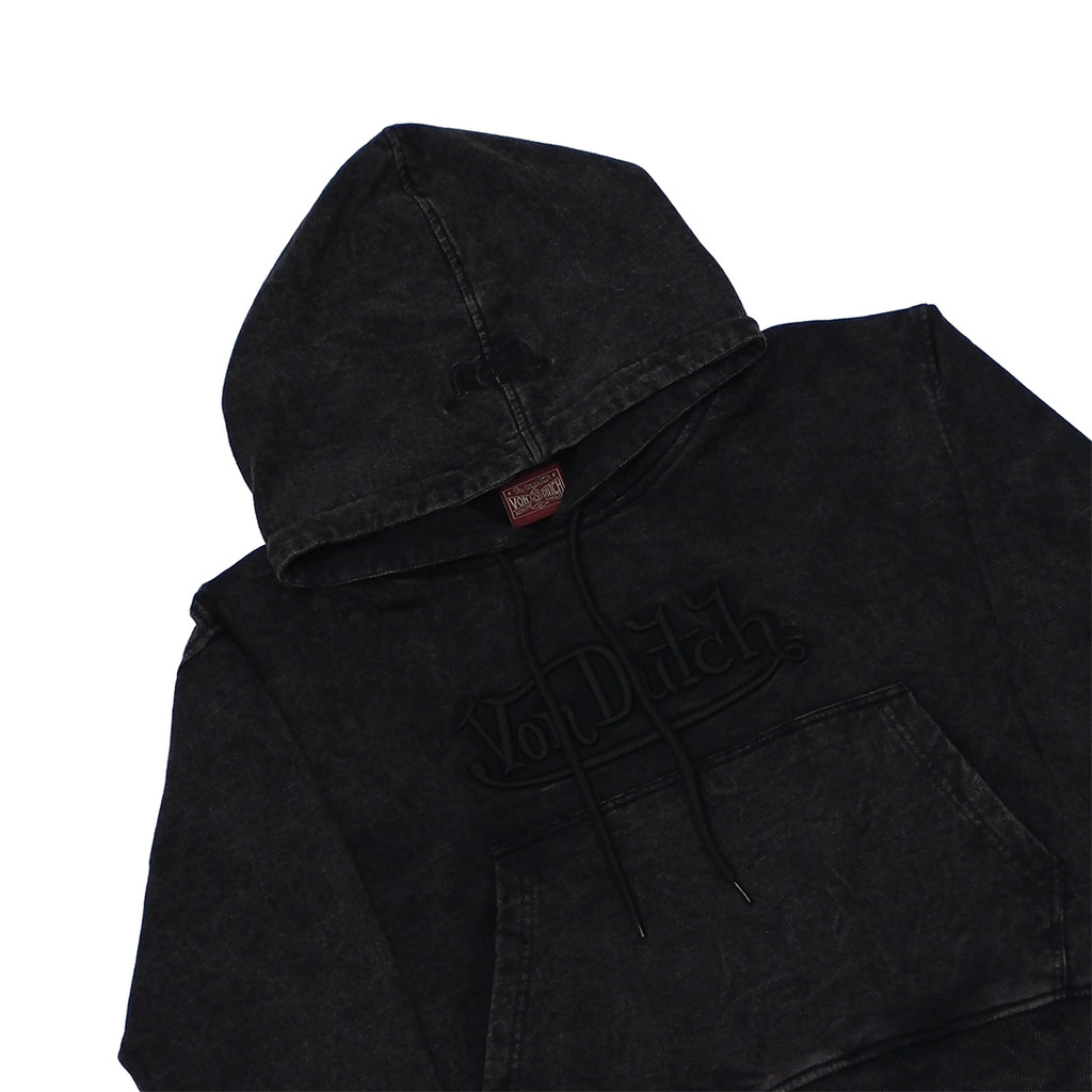 Von Dutch Ladies Hoodie LD56 Washing Black
