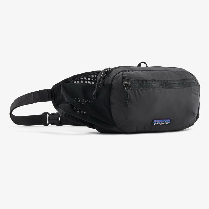 Patagonia Terravia Hip Pack 4L Packs and Gear Duffel Travel Bag Black Tas Pinggang Travelling Waistb