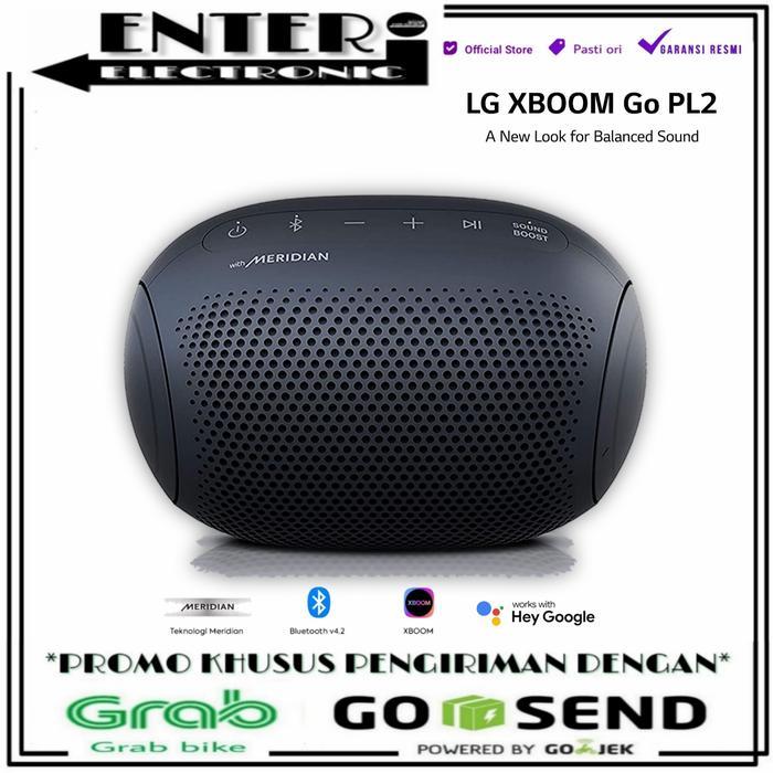 LG XBOOM PL2 - SPEAKER PORTABLE BLUETOOTH LG XBOOM GO WITH MERIDIAN