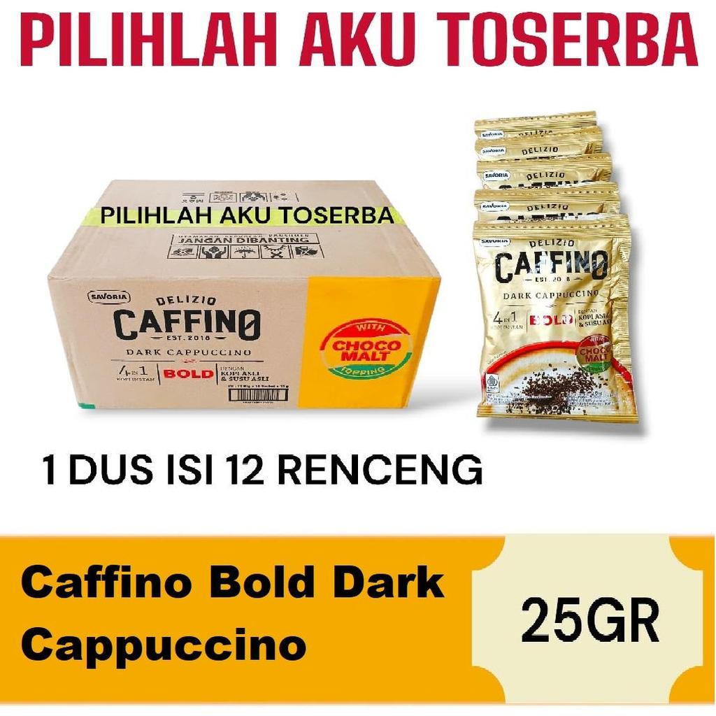Kopi CAFFINO BOLD Dark Cappuccino Renceng - ( HARGA 1 DUS )