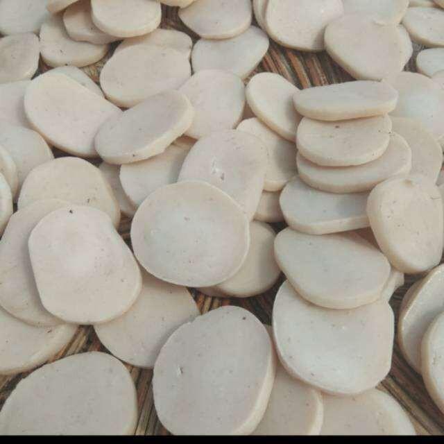 Murah Kerupuk Palembang ikan tenggiri Mentah 1kg kemplang ikan tenggiri Tipis