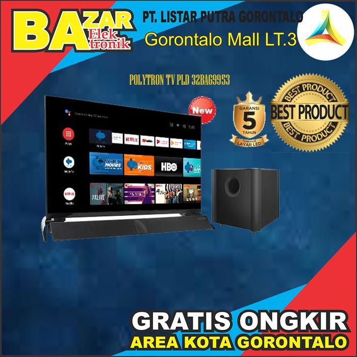 TV LED POLYTRON 32Inch With Soundbar PLD 32BAG9953
