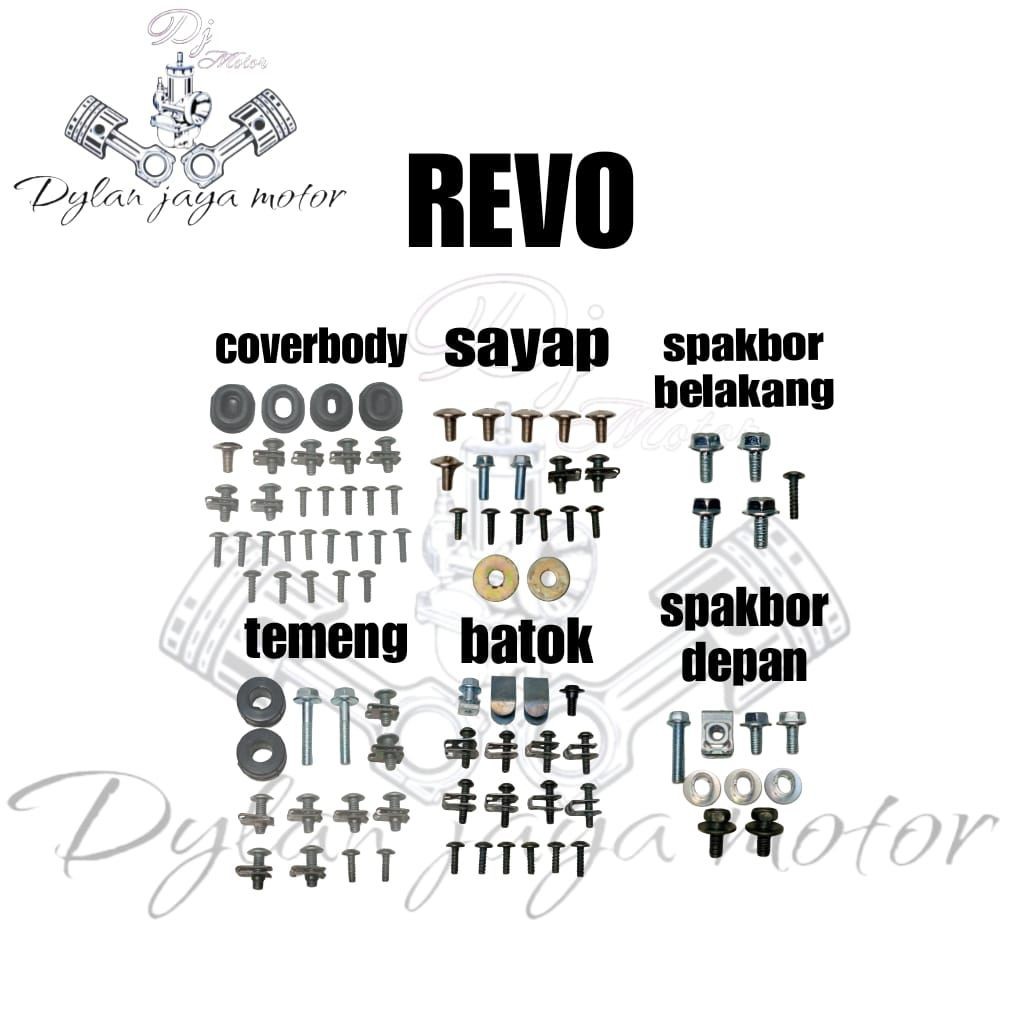 BAUT REVO ABSOLUTE FULL SET LENGKAP//FULL SET BAUT BODY REVO ABSOLUTE