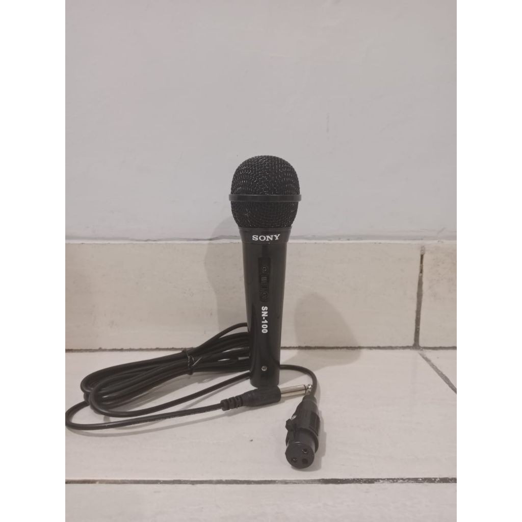 DISTRIBUTOR MIC/MICROPHONE SONY KABEL SN100