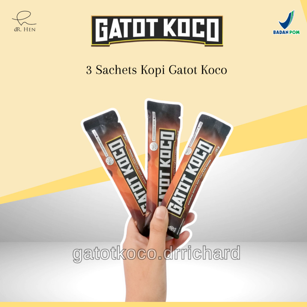 TerbaruKopi Gatot Koco Original 100% Asli - Gatot Koco dr Richard Original | Privasi AmanHappy Shopp