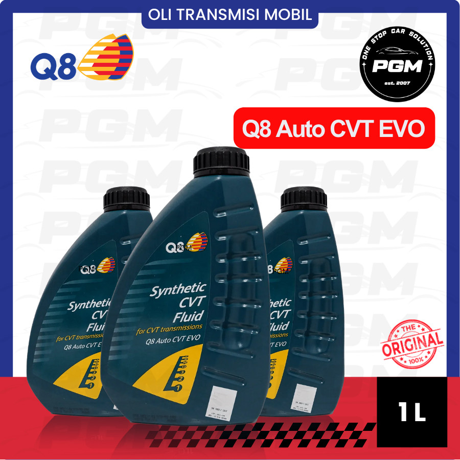 Oli Transmisi Matic Q8 CVT EVO 1L (Dijamin Ori 100%)