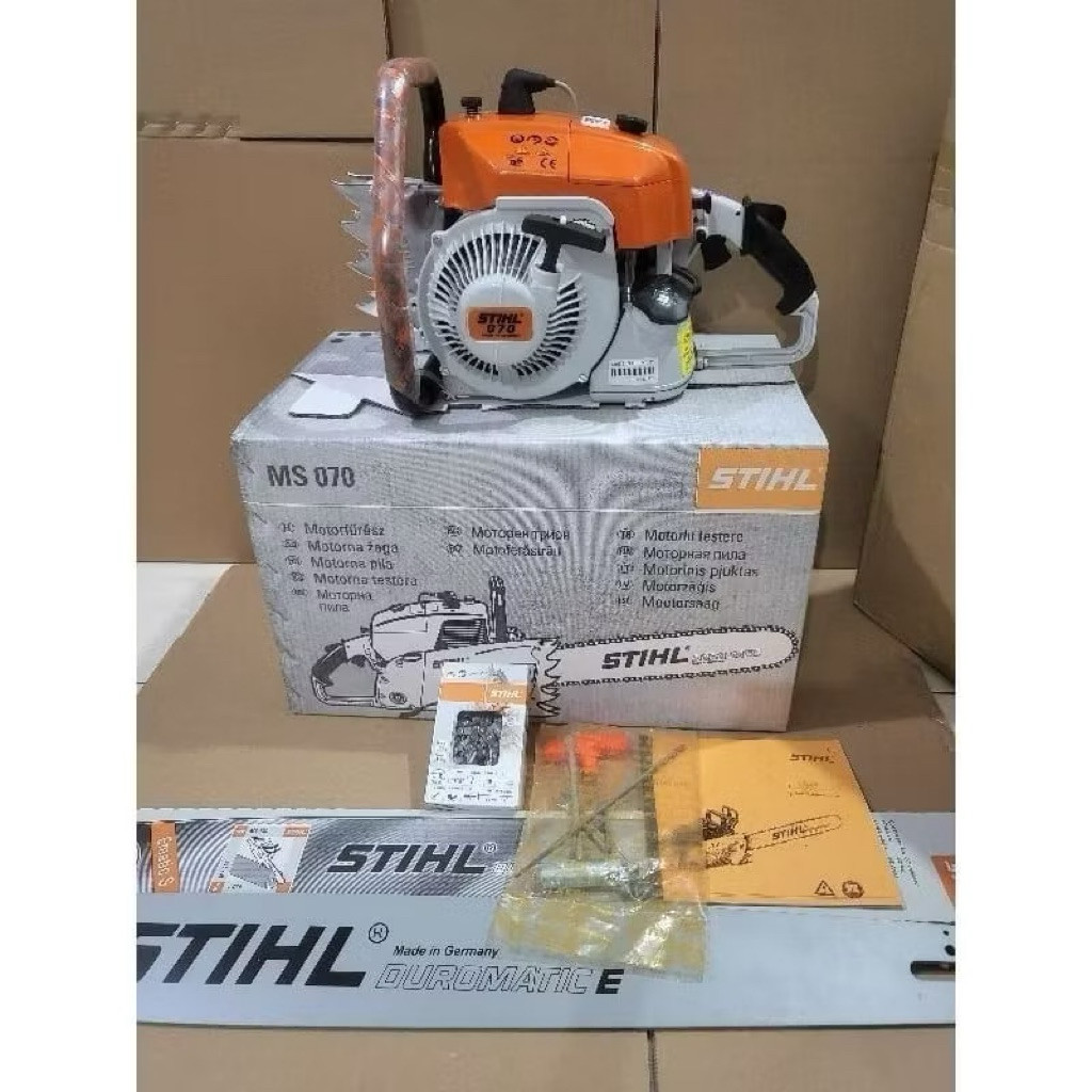 TERMURAH  MESIN CHAINSAW  STIHL MS070 36" / Mesin Gergaji Kayu Chainsaw STIHL MS 070 36 Inch - Mesin