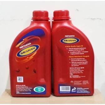 Pertamina Mesran Sae 40 Bensin 1 Liter (Dijamin Asli)