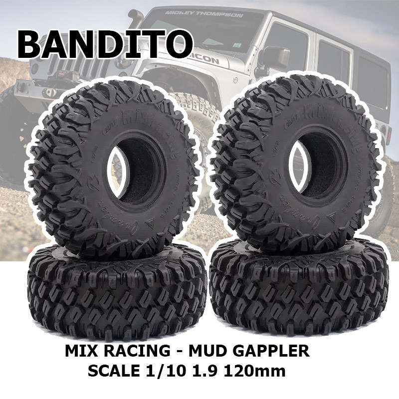 Ban RC Adventure V24 Mix Racing Mud Gappler 1.9 120mm