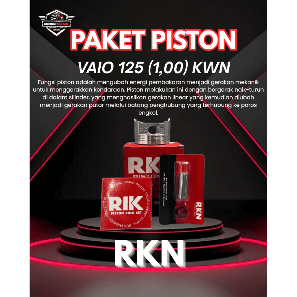 RKN Piston Vario 125 (100) KWN
