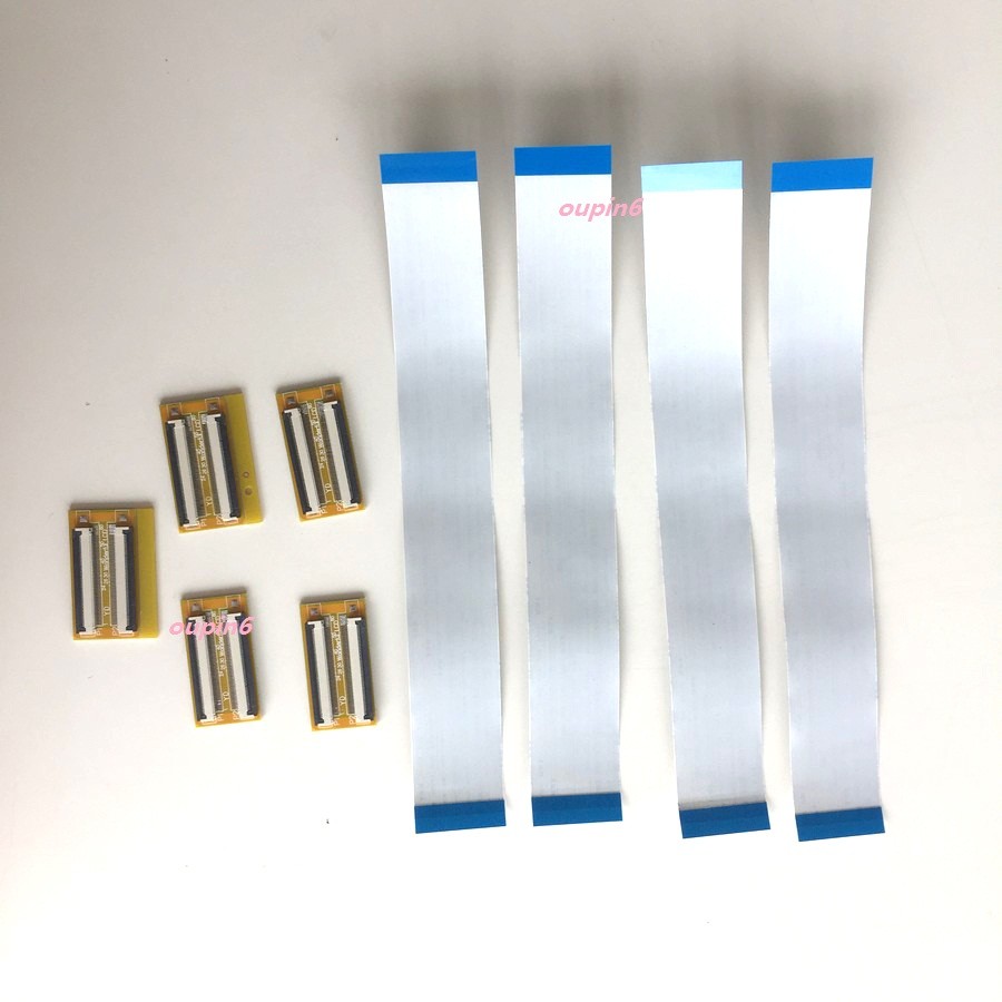5 pcs 54Pin To 54Pin ZIF 05mm Connector Adapter HDD 200MM+ Extension Flat Cable FPC FFC 2019