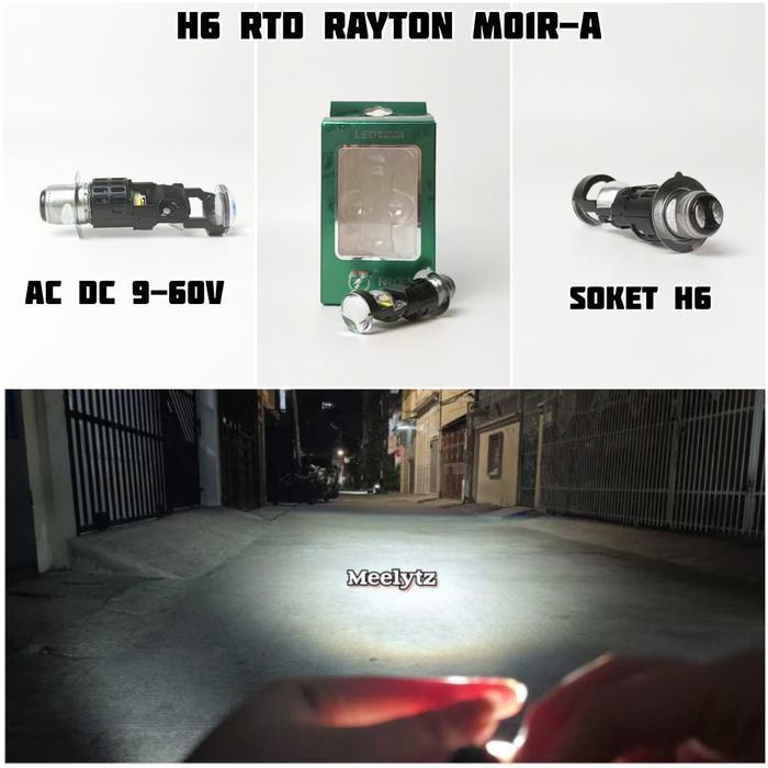 AutoMaxx Jaya RTD RAYTON H6 M01R - Lampu Utama H6 LED - M01R-A