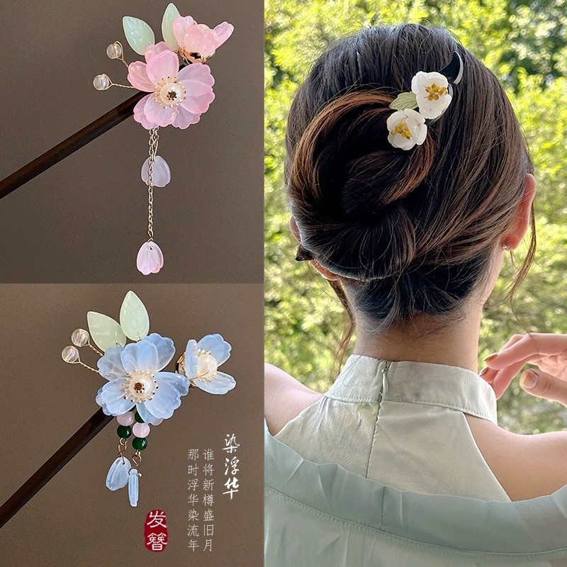 Jepit Rambut Goyang Langkah Hanfu Modern