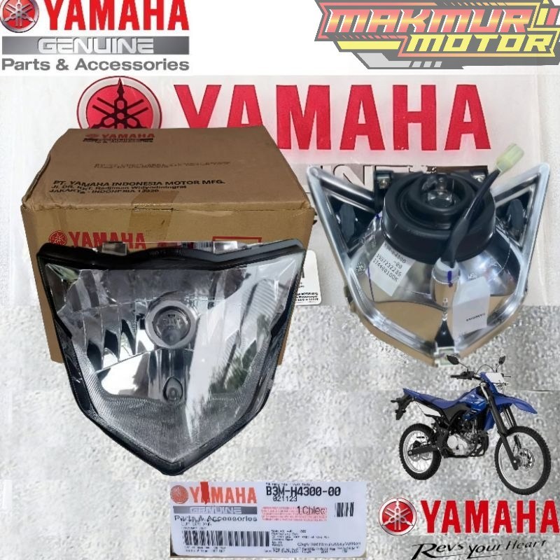 HEADLIGHT ASSY REFLEKTOR WR155 WR 155 ORI YGP ORIGINAL YAMAHA