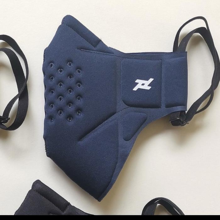 [Promo] MASKER TOMO CUSTOM LOGO SUKA SUKA - Biru, S