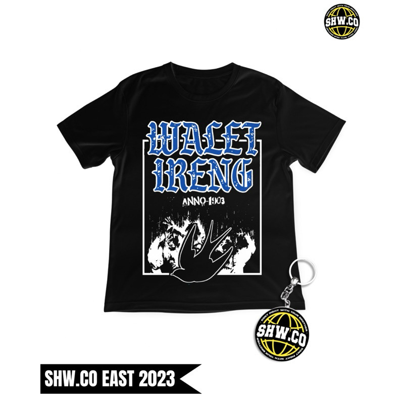 (COD) TSHIRT WALET IRENG V1 ORIGINAL SHW.CO