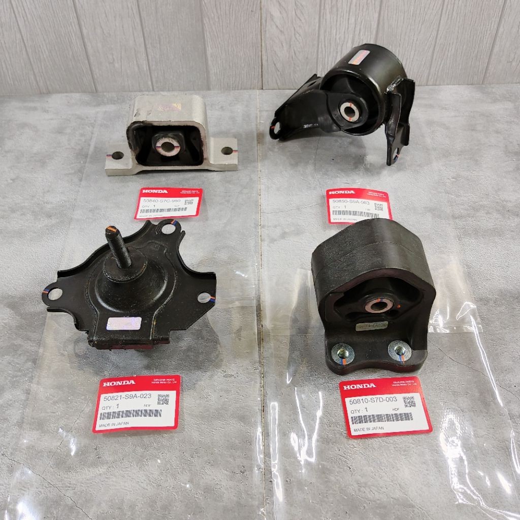ENGINE MOUNTING MONTING SET CRV GEN2 MATIC AT GEN 2 1SET 4PC OEM JAPAN