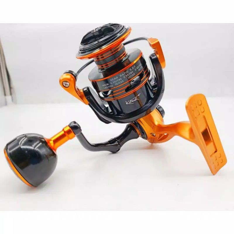 ( DISKON ) REEL SPINNING KATANA YUZU 1000 2000 3000 4000 6000 POWER HANDLE