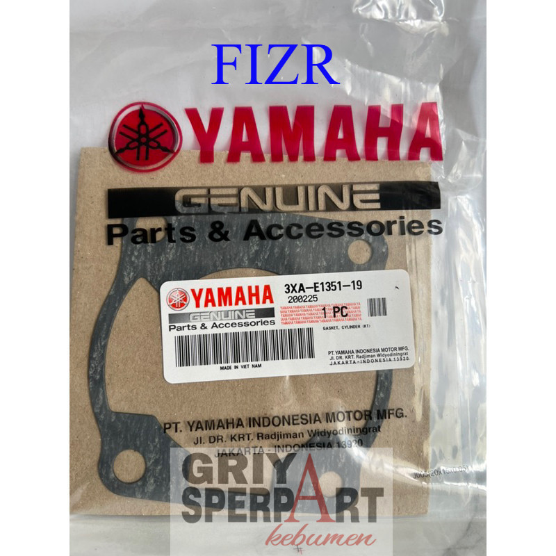 3XA-E1351-19 paking blok block bawah f1zr fiz r asli original yamaha