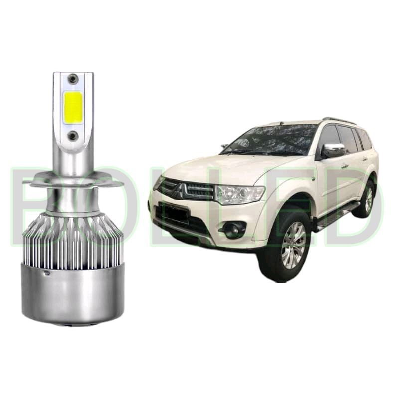 2pcs Lampu Utama Dekat LED H11 COB Mobil Mitsubishi Pajero Sport gen2 BLD