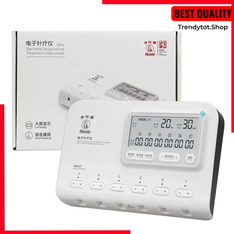 DISKON Hwato SDZ-V Electrical Acupuncture Therapy Nerve and muscle stimulator 6 Channel EMS TENS Ele
