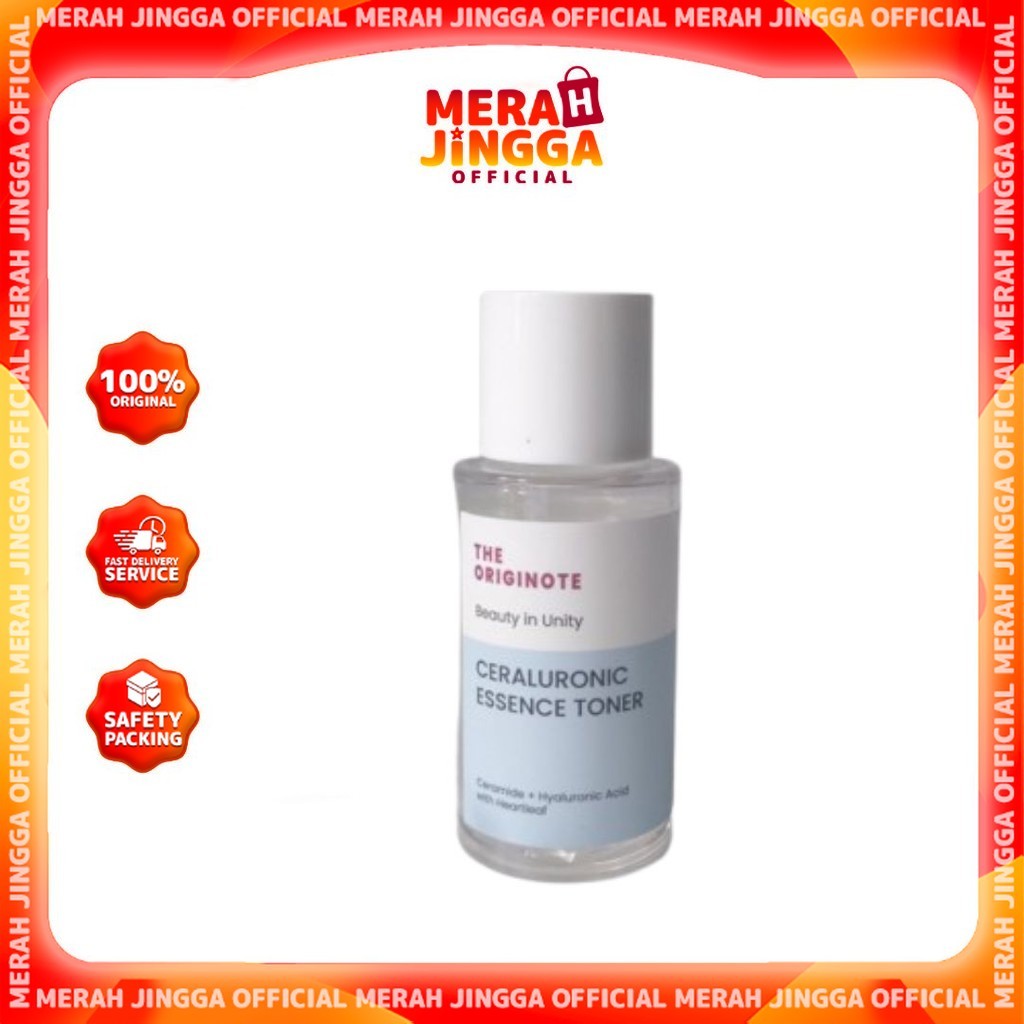 The Originote Ceraluron Toner 80ml | Merah Jingga Official