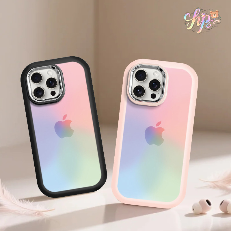 COD Casing HP iPhone logo lucu Untuk OPPO A5X A5i A3 A3X A60 A17 A17K A18 A16 A16K A15 A15S A12 A12S