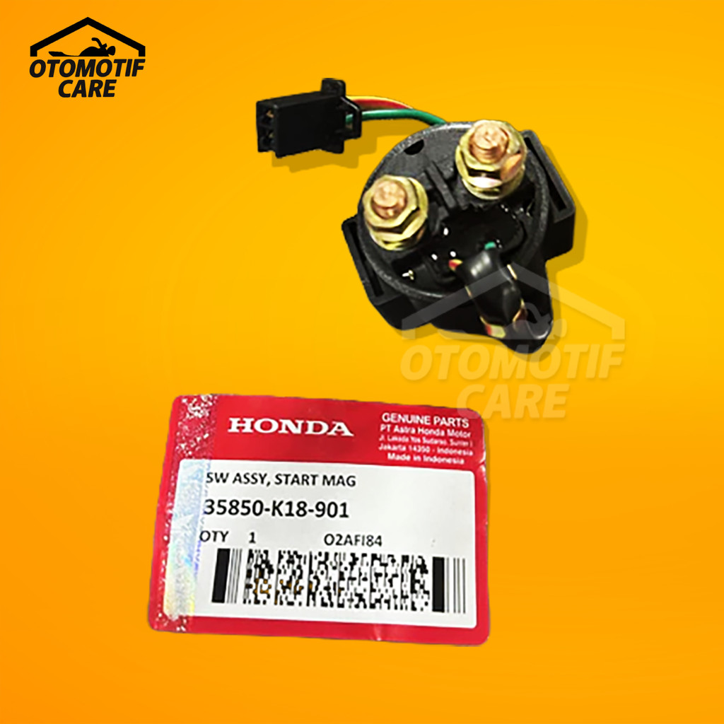 Bendik Starter Switch Relay Starter CB150 Tiger Megapro Verza CBR150 K81 Bagian Motor Honda Sport