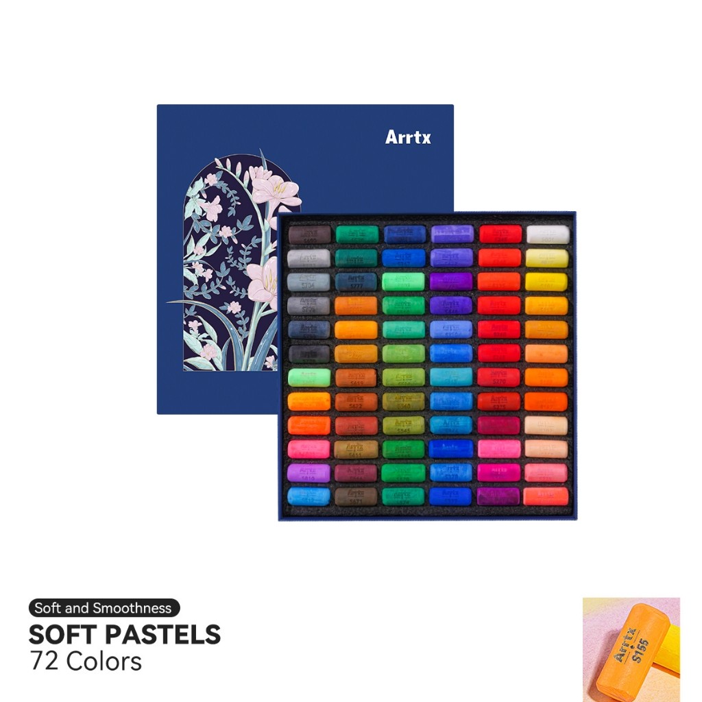 Arrtx 72 Colors Soft Pastels