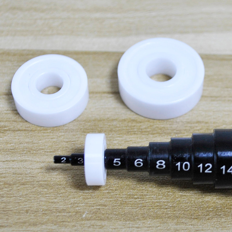 603 604 605 606 607 608 2RS Sealed Full Ceramic Bearing ZrO2 Zirconia Miniature Ball Bearings