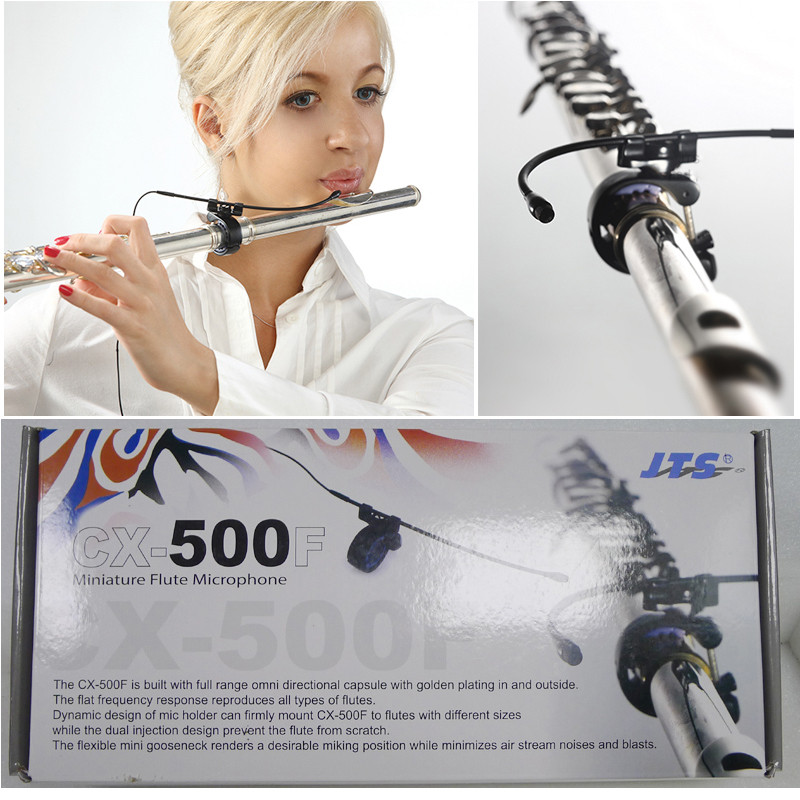 JTS CX500FMA500 Top Suitable For Any Style Of Flute Omni Condenser Microphone trument Microphone Wir
