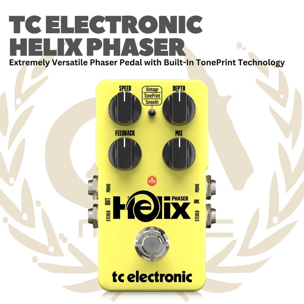 TC Electronic Helix Phaser - Efek Gitar Bass Pedal