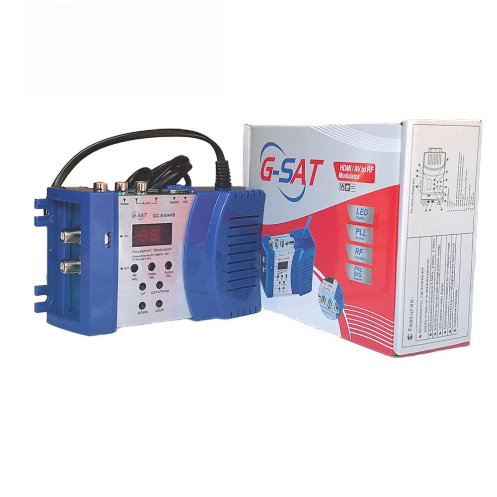 Hdmi Av To Analog Modulator Tv Catv Hotel Cable HDMI Modulator gital RF Modulator AV to RF Modulator