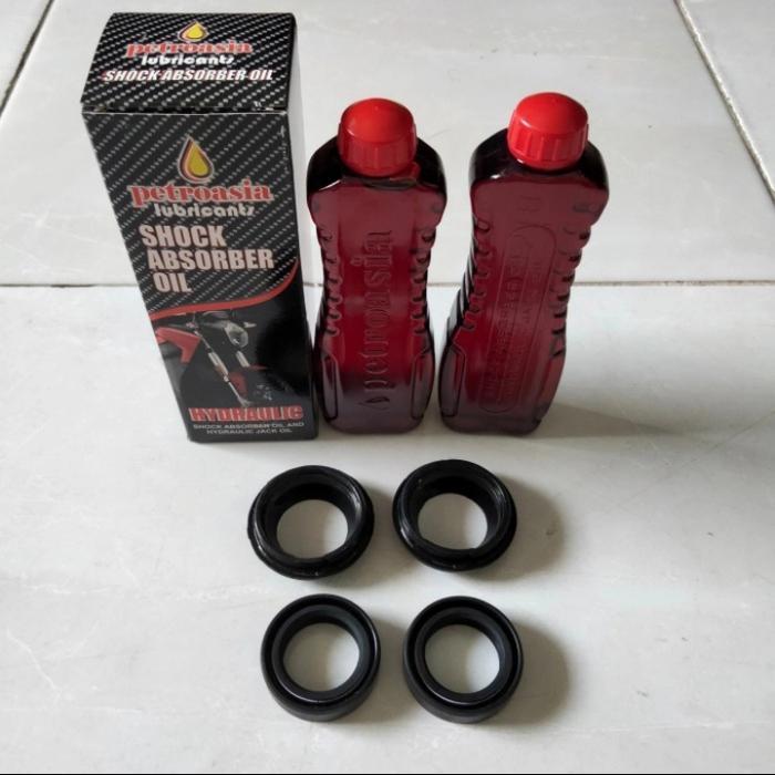 seal shock depan+seal debu+oil shock mio/jupiter/Mx/vega/fino