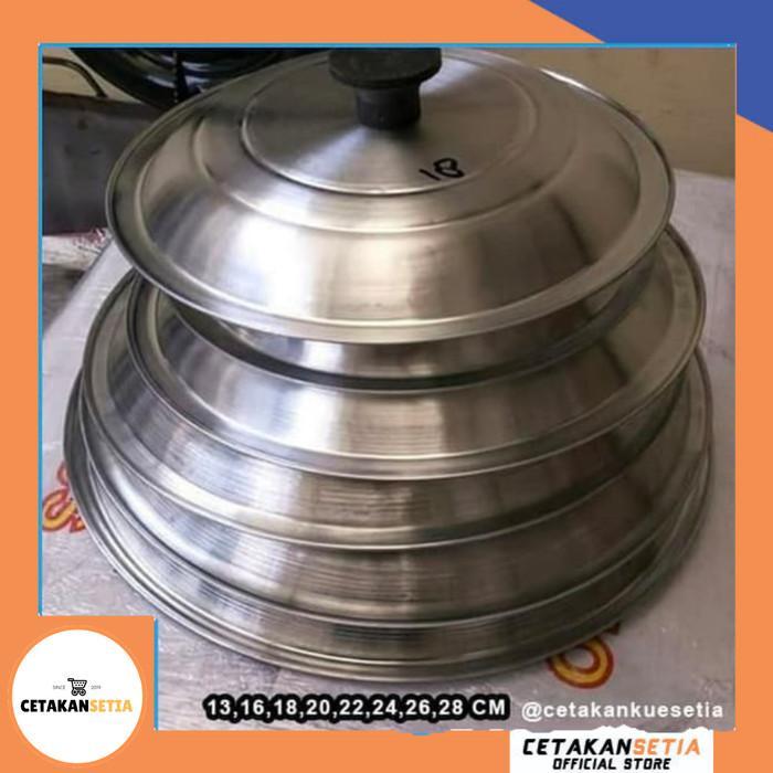 Tutup Loyang 24 CM Martabak Manis Alumunium - Not Specified, As picture show