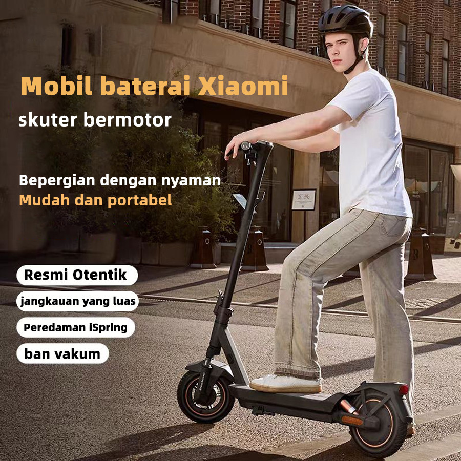 ZBL Skuter Listrik Lipat Sepeda Listrik Ringan 2 Roda Portabel untuk Dewasa