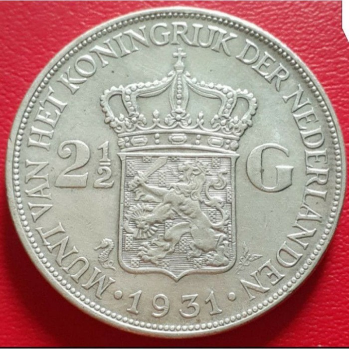 ARTZ ( REPLIKA ) Koin Kuno ( Replika )  Netherland Belanda Wilhelmina Gulden