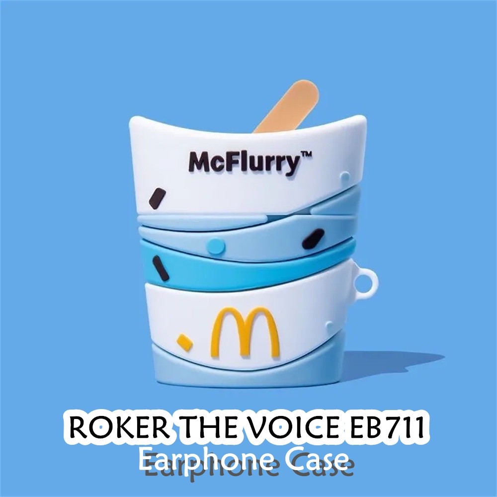Distinctive Case ROKER THE VOICE EB711 Casing Lucu Kartun Soft Silikon Kasus Telpon Telinga NO.2
