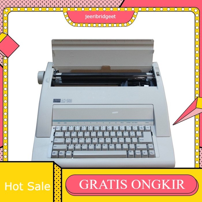 Mesin Ketik NAKAJIMA AX-150 / Typewriter / Tik Listrik AX150
