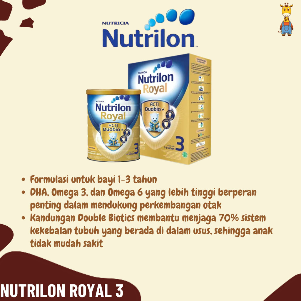 Susu Nutrilon Royal 3 - Susu Formula Anak