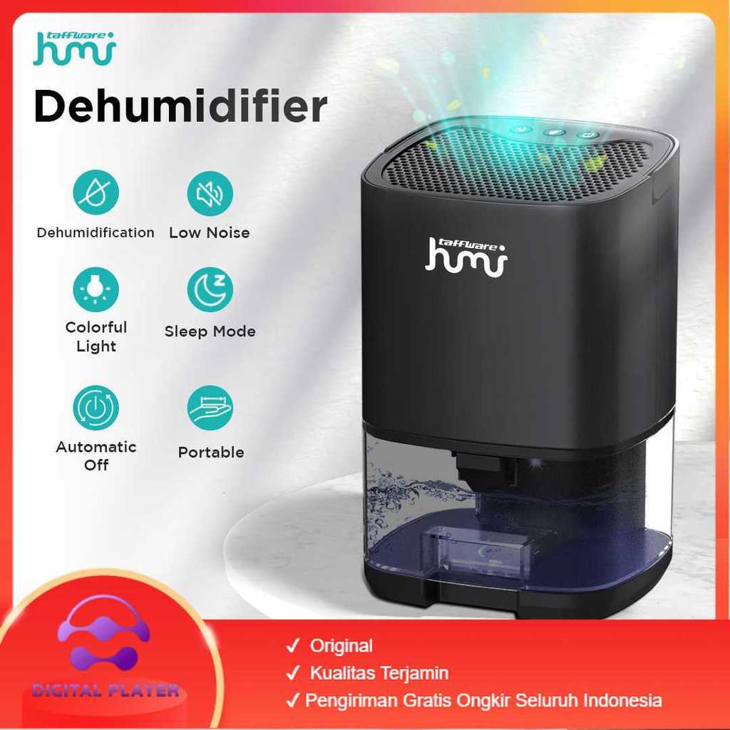 HUMI Dehumidifier 2in1 Moisture Absorber Anion 1L - H2102