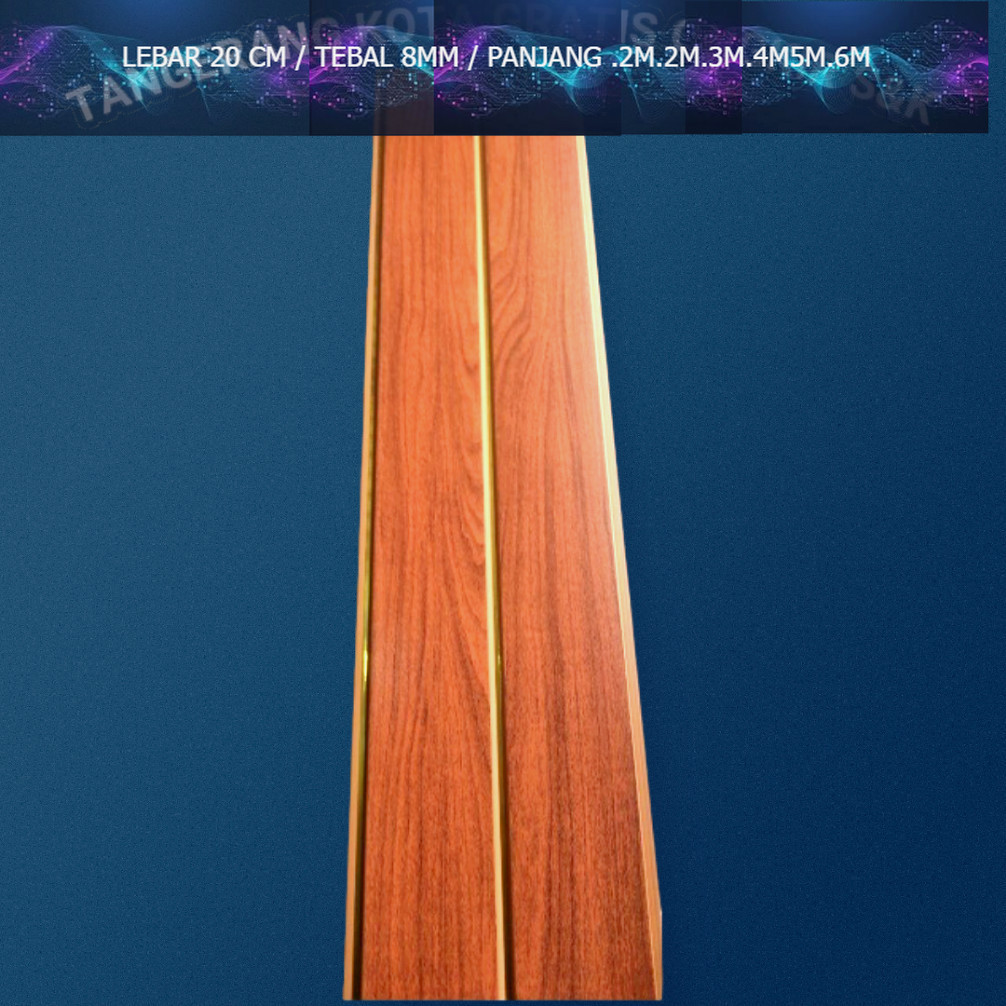 plafon pvc 4 meter 1 dus   ‎ ‎ ‎ ‎