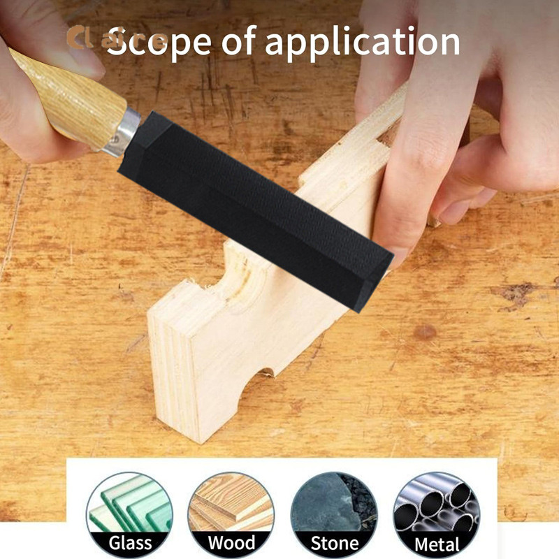 Kikir Gergaji Alat Asah Gergaji Kayu Kikir Pengasah Besi Asahan Graji Tangan Tukang Kayu / CH