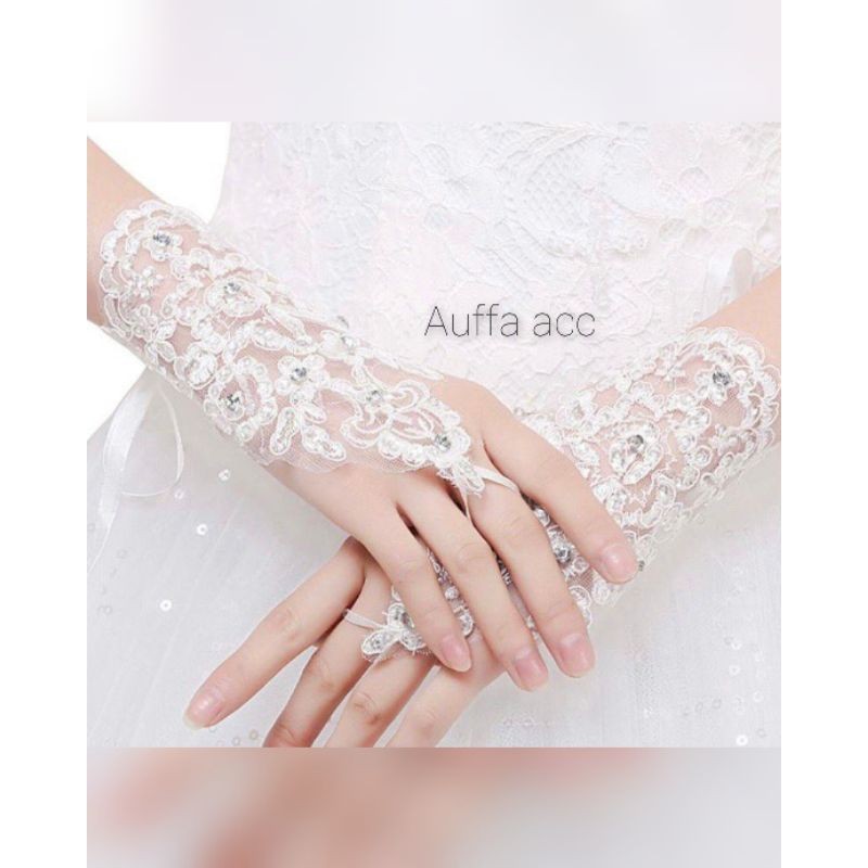 SARUNG TANGAN PENGANTIN/SARUNG TANGAN UNTUK GAUN PENGANTIN