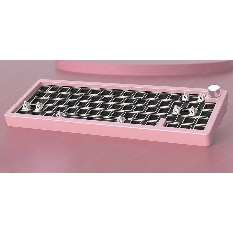 Sugar65 V2 AL65 Lucky65 Mini Wireless Aluminum Custom Mechanical Keyboard Kit RGB Hotswap 24G Blueto