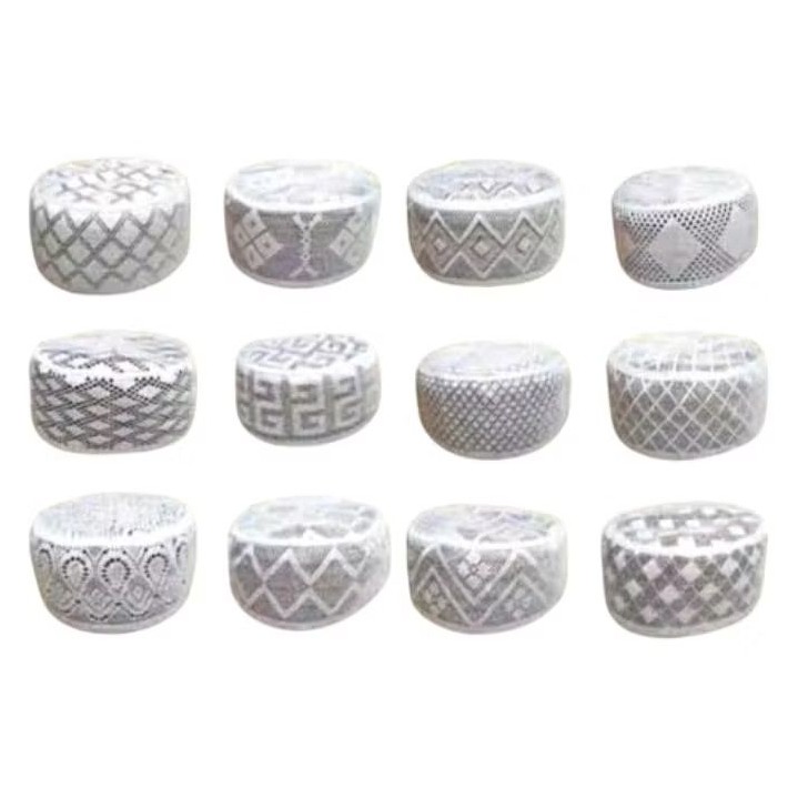 Peci Jaring Lulu Al Bukhari Lusinan - Grosir Kopiah Habaib Tipis