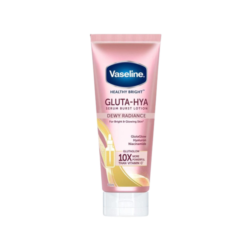 Vaseline Body Lotion Serum Burst Lotion Gluta-Hya Dewi Radiance 200 ml
